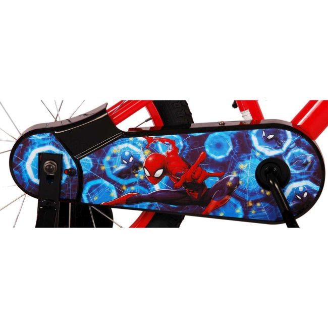 Bicicleta pentru copii - Ultimate Spider-Man - Baieti - 16 inch - Albastru-Rosu - Doua frane de mana Volare VLR21638-SAFW BBJVLR21638-SAFW_Albastru/Rosu