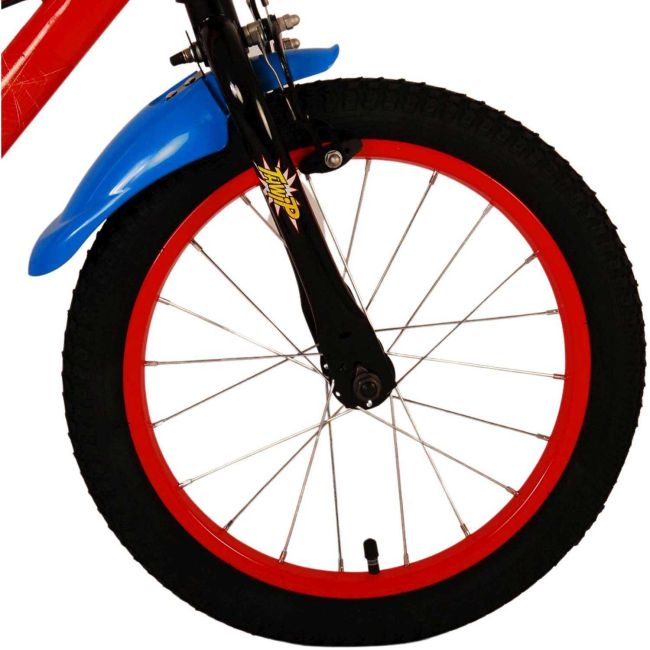 Bicicleta pentru copii - Ultimate Spider-Man - Baieti - 16 inch - Albastru-Rosu - Doua frane de mana Volare VLR21638-SAFW BBJVLR21638-SAFW_Albastru/Rosu