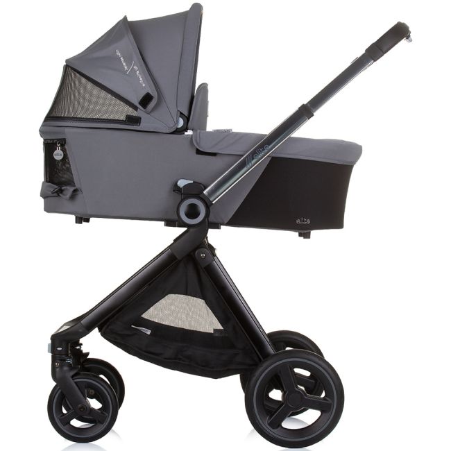 Carucior chipolino elite 3 in 1 granite hubkket02402gn