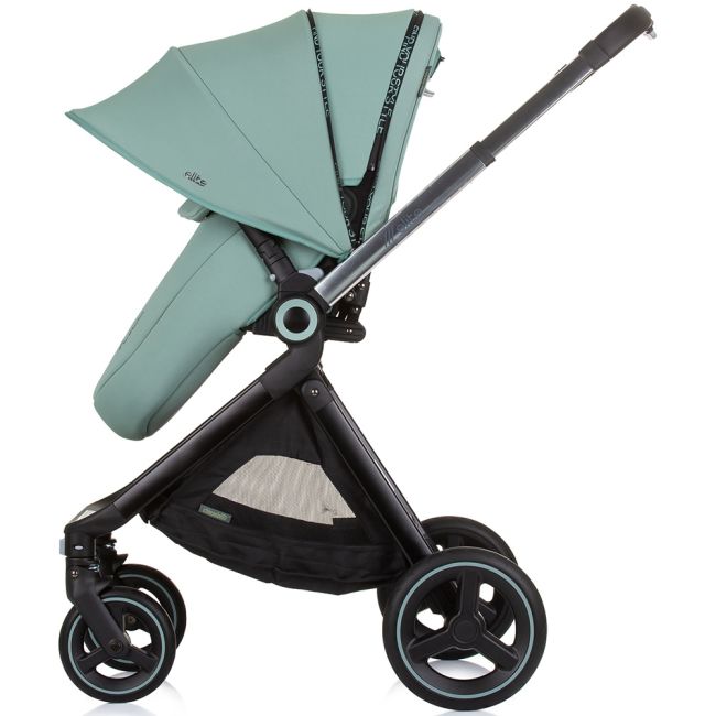 Carucior chipolino elite 3 in 1 pastel green hubkket02404pg
