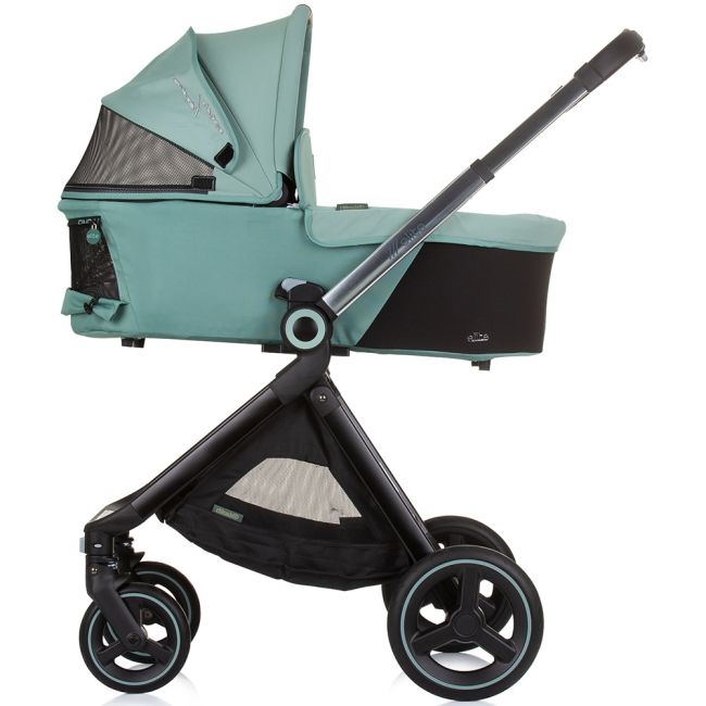 Carucior chipolino elite 3 in 1 pastel green hubkket02404pg