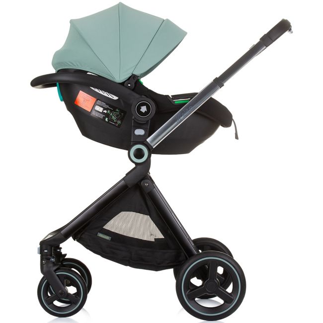 Carucior chipolino elite 3 in 1 pastel green hubkket02404pg