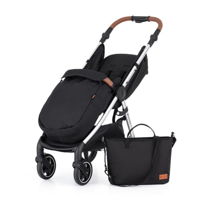 Carucior sport, Petite&Mars, Royal, Include husa pentru scaun, husa pentru picioare, geanta pentru scutece si capotina extensibila, Cu fereastra, Impermeabila, Cu SPF 50, Aluminiu, 0-22 kg, 111 x 57 x 86 cm, Ocean Blue BYN466500+566830