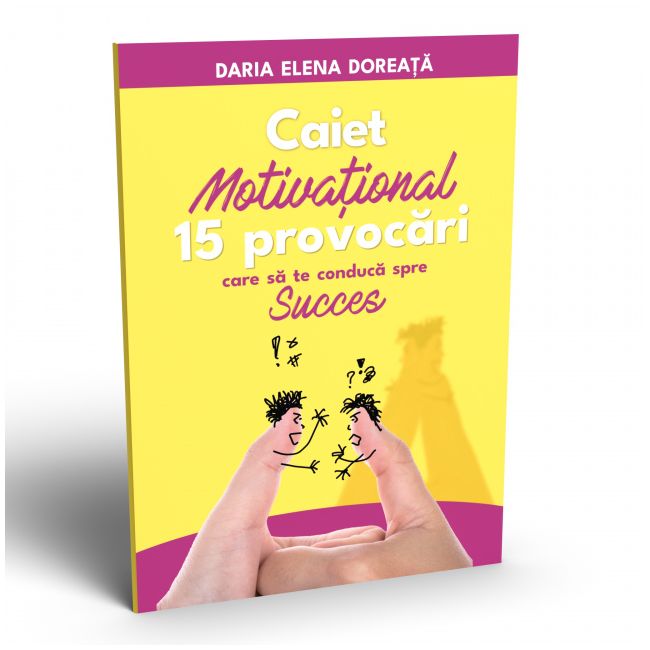 Caiet motivațional pentru copii - 15 provocări care să te conducă spre succes dc37