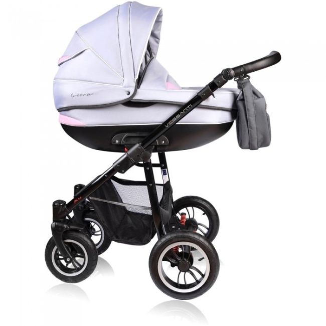 Carucior vessanti crooner 2 in 1 - pink/gray edeedibb-222pink