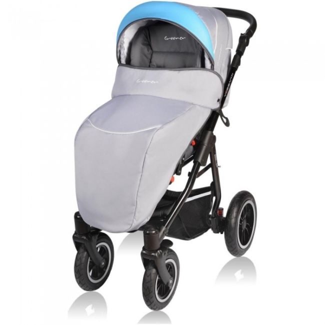 Carucior vessanti crooner 3 in 1 - blue/gray edeedi3in1bb-224blue