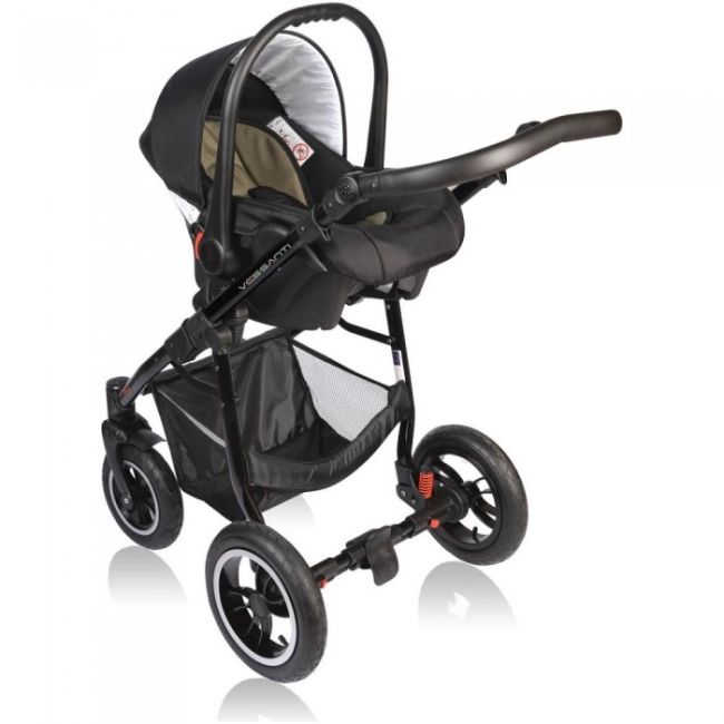 Carucior vessanti crooner 3 in 1 - petrol edeedi3in1bb-213petrol