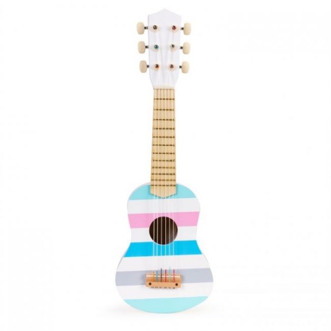 Chitara din lemn pentru copii ecotoys esc-w-0164a  edeediesc-w-0164a