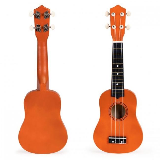 Chitara din lemn pentru copii ecotoys mf019e brown edeedimf019e