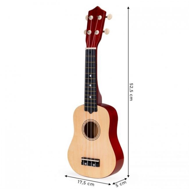 Chitara din lemn pentru copii ecotoys mf019f edeedimf019f