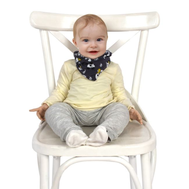 Esarfa multifunctionala din bumbac  Gri SeviBebe BBKSEV_360-4