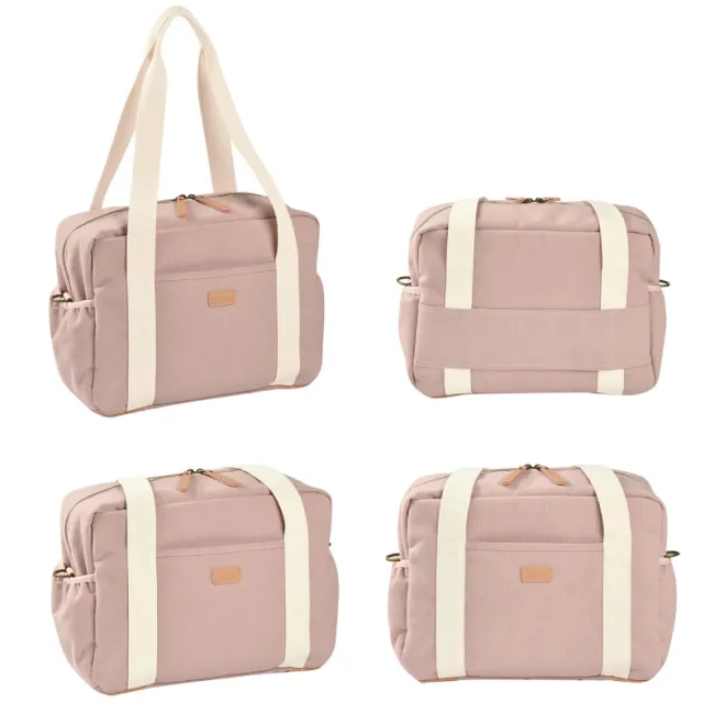 Geanta de infasat Beaba Paris Dusty Pink ERFB940297