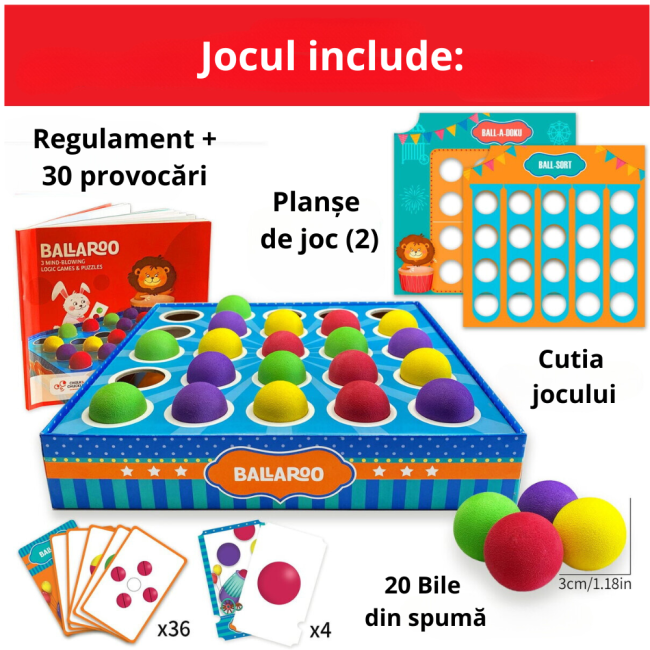 Joc de logica - carnavalul bilutelor