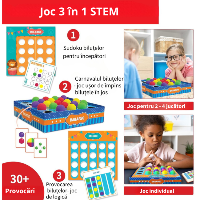 Joc de logica - carnavalul bilutelor