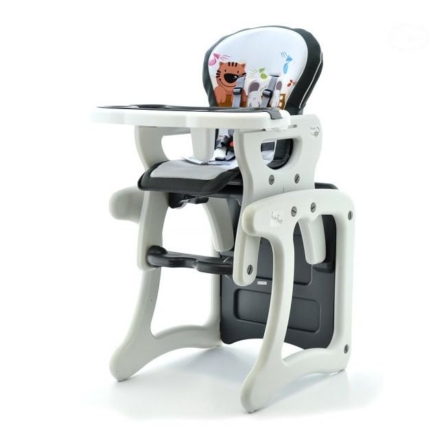 Scaun de masa multifunctional eurobaby hb-gy01 - gri edeeb303g