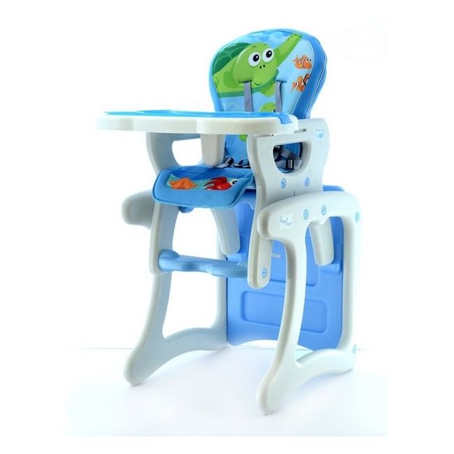 Scaun de masa multifunctional eurobaby hb-gy02 - albastru edeeb303b