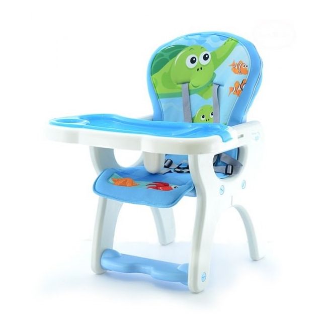 Scaun de masa multifunctional eurobaby hb-gy02 - albastru edeeb303b