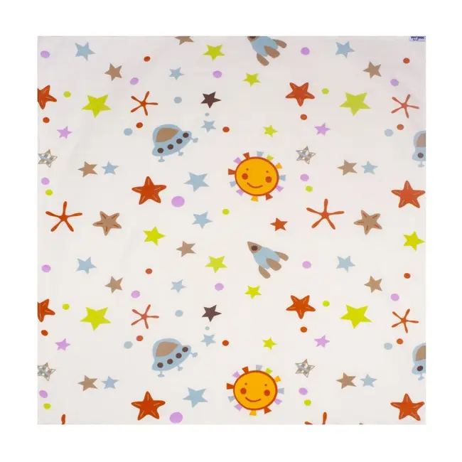 Scutec muselina Space bumbac organic 100x100 cm SeviBebe BBKSEV_362-61