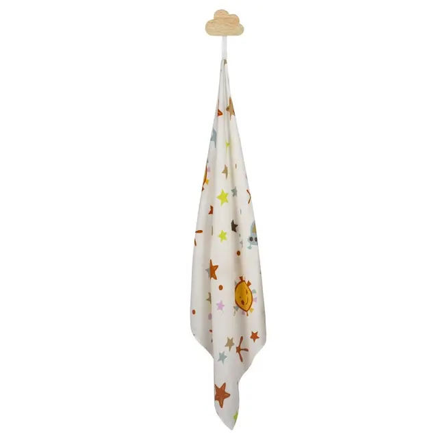 Set 2 museline din bumbac organic 70x55cm Space Sevibebe BBKSEV_303-61