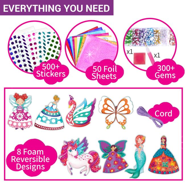 Set creativ 3 in 1 - magie sclipitoare