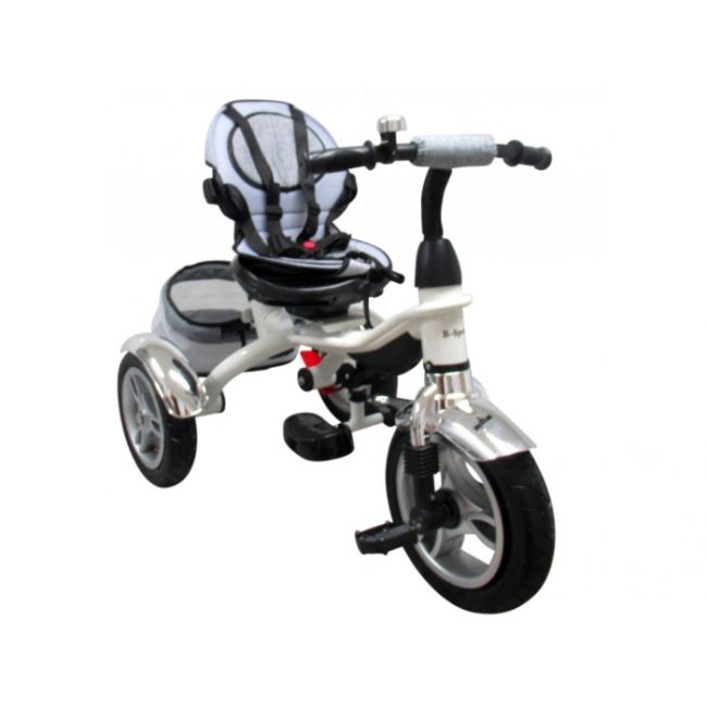 Tricicleta cu pedale 3 in 1 r-sport t3 - gri edeedit500(t3)gri