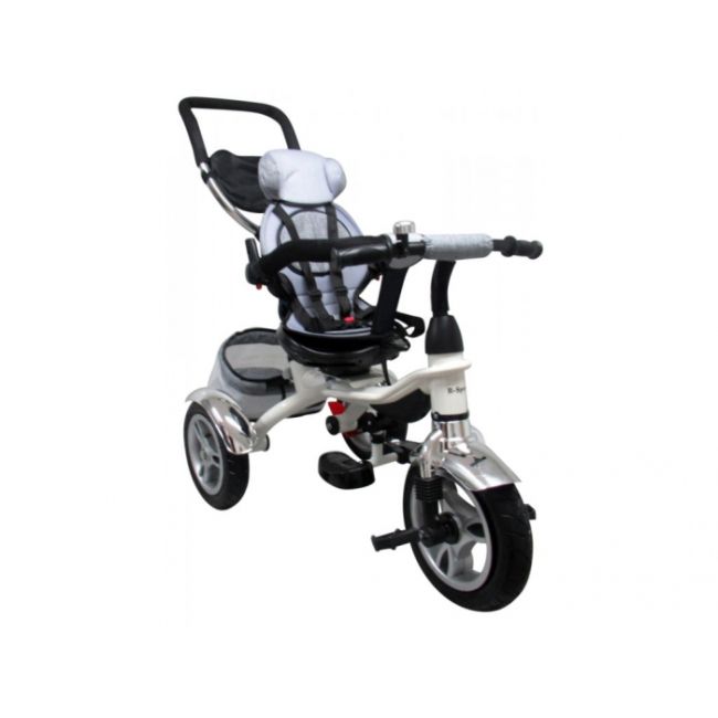 Tricicleta cu pedale 3 in 1 r-sport t3 - gri edeedit500(t3)gri