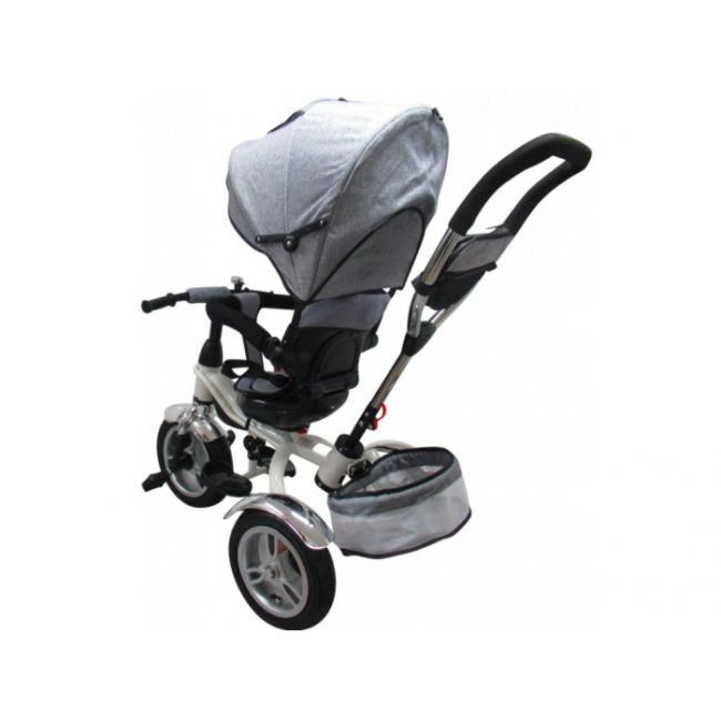 Tricicleta cu pedale 3 in 1 r-sport t3 - gri edeedit500(t3)gri