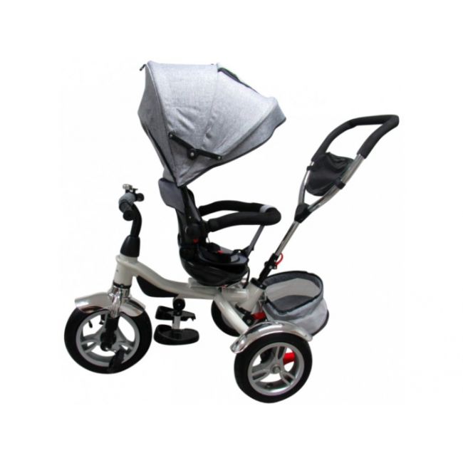 Tricicleta cu pedale 3 in 1 r-sport t3 - gri edeedit500(t3)gri