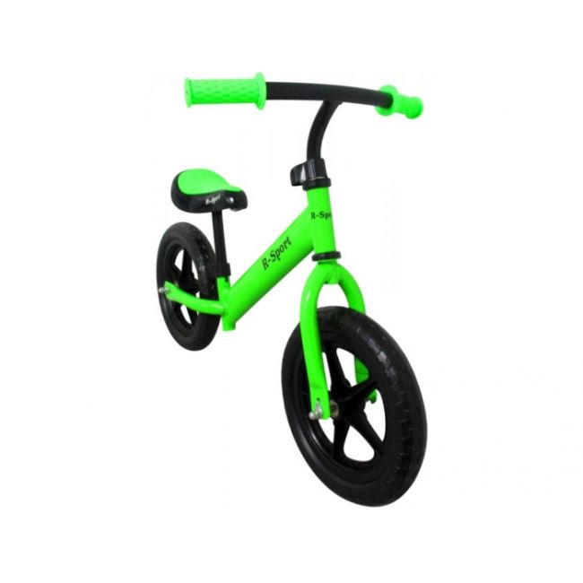 Bicicleta fara pedale cu roti din spuma eva r-sport r7 - verde edeedit001averde