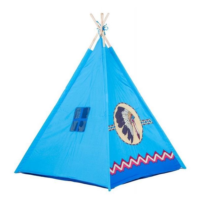Cort de indieni 8172 ecotoys - albastru ede8172