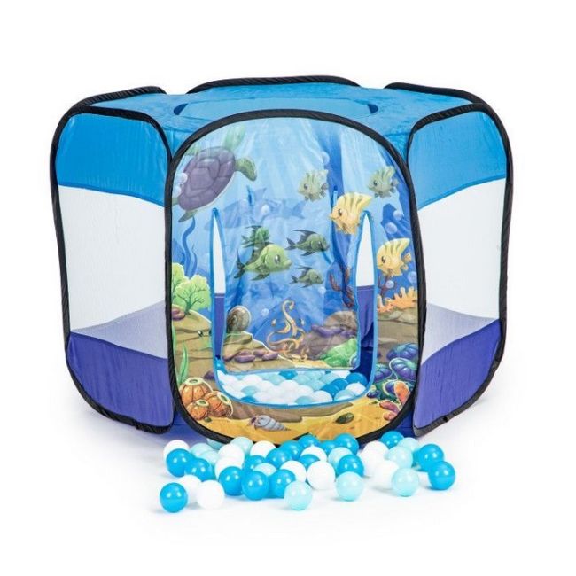 Cort de joaca cu 100 de bile - ocean edeedi8186b