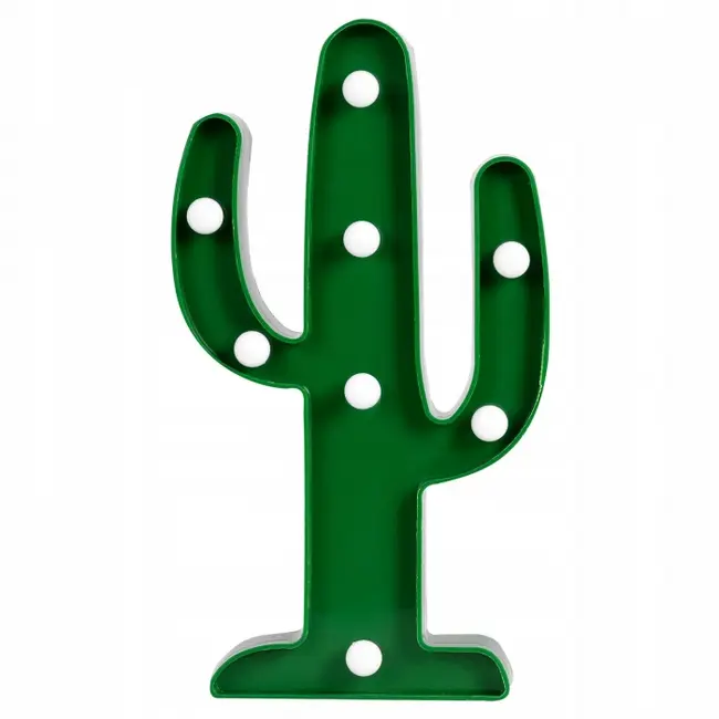 Lampa de veghe in forma de cactus ricokids 740901 - verde edeedi740901
