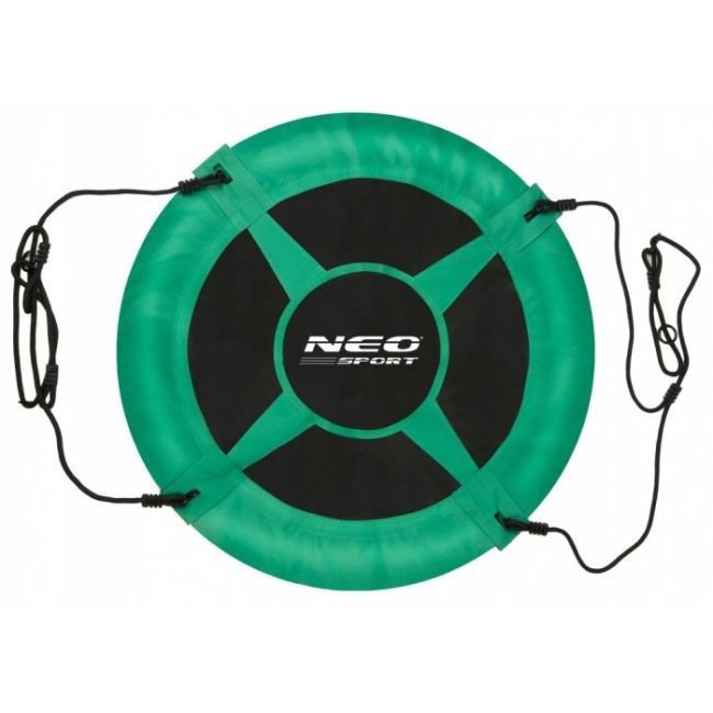 Leagan tip cuib pentru copii xxl, 95 cm, 150 kg, neo-sport 1001, verde edeedi1001