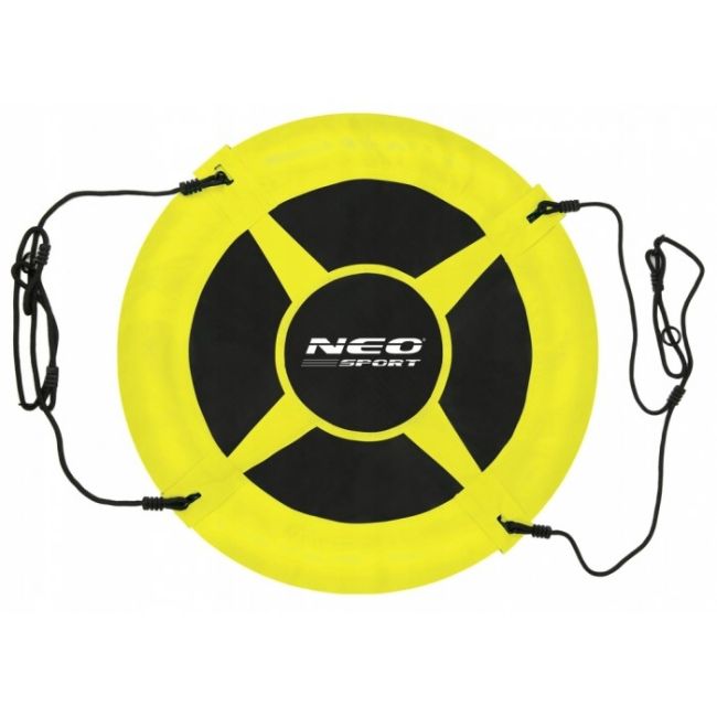 Leagan tip cuib pentru copii xxl, 95 cm, 150 kg, neo-sport 1003, galben edeedi1003
