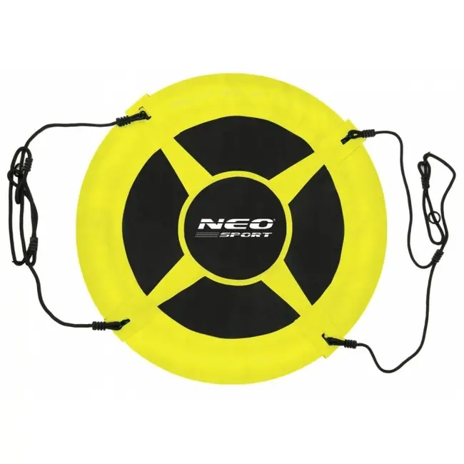 Leagan tip cuib pentru copii xxl, 95 cm, 150 kg, neo-sport 1003, galben edeedi1003