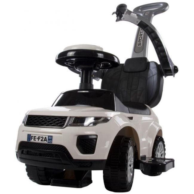 Masinuta de impins range rover 614w - alb edeeb575w