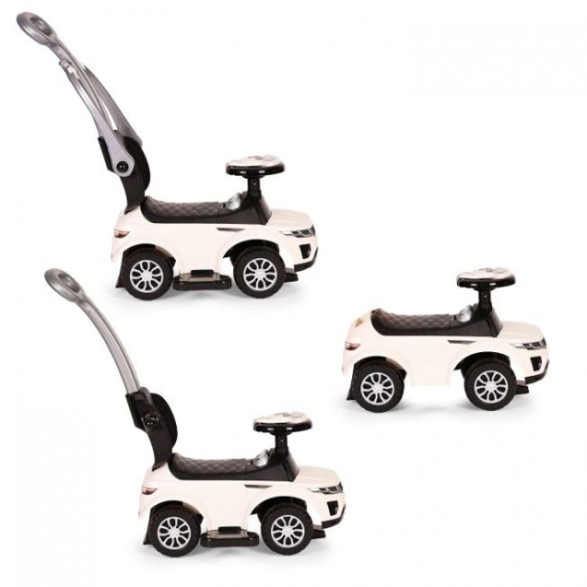 Masinuta de impins range rover 614w - alb edeeb575w