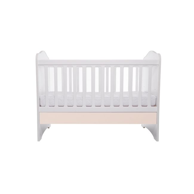 Patut vessanti como fara sertar - alb cu bej + saltea cocos 7 cm edep7dfs_d102