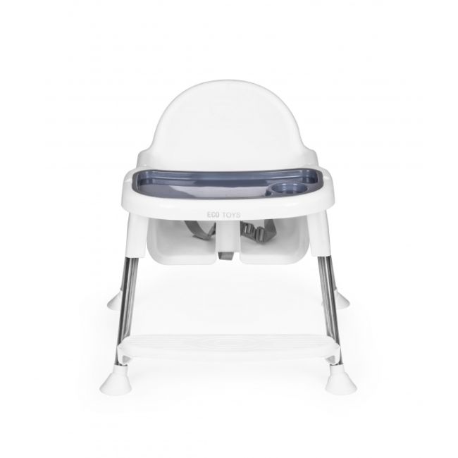 Scaun de masa 2 in 1 ecotoys hc-135 - alb edeedihc-135white