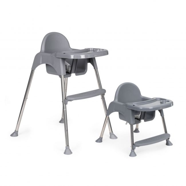 Scaun de masa 2 in 1 ecotoys hc-135 - gri edeedihc-135gray