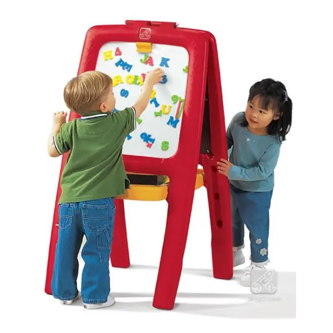 Tabla dubla pentru copii - Easel for Two Culoare Rosu - SP885200