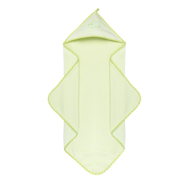 Prosop cu gluga Sensillo SHEEP 80x80 cm Green PMICSILLO-4150