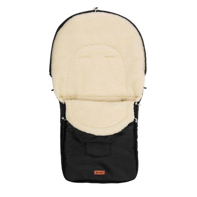 Sac de iarna Sensillo lana Black 95x40 cm PMICSILLO-823