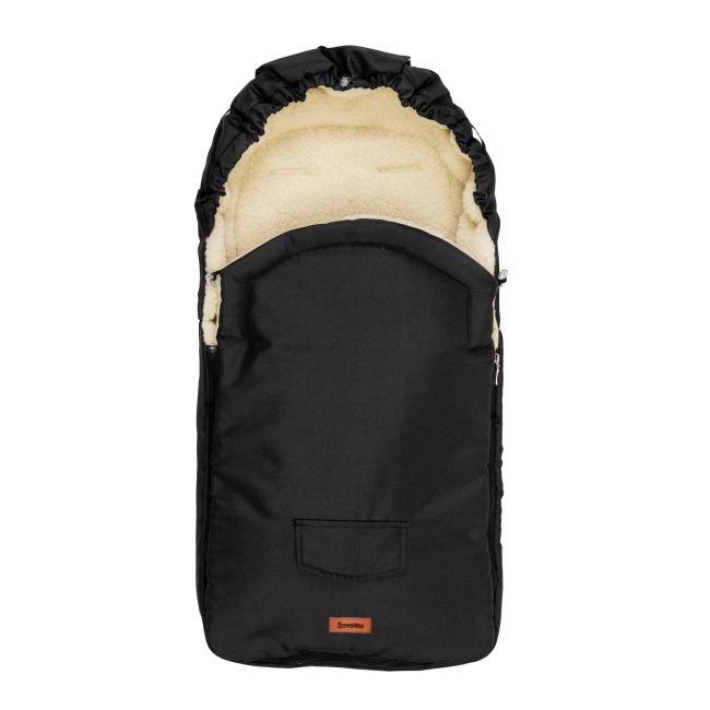 Sac de iarna Sensillo lana Black 95x40 cm PMICSILLO-823