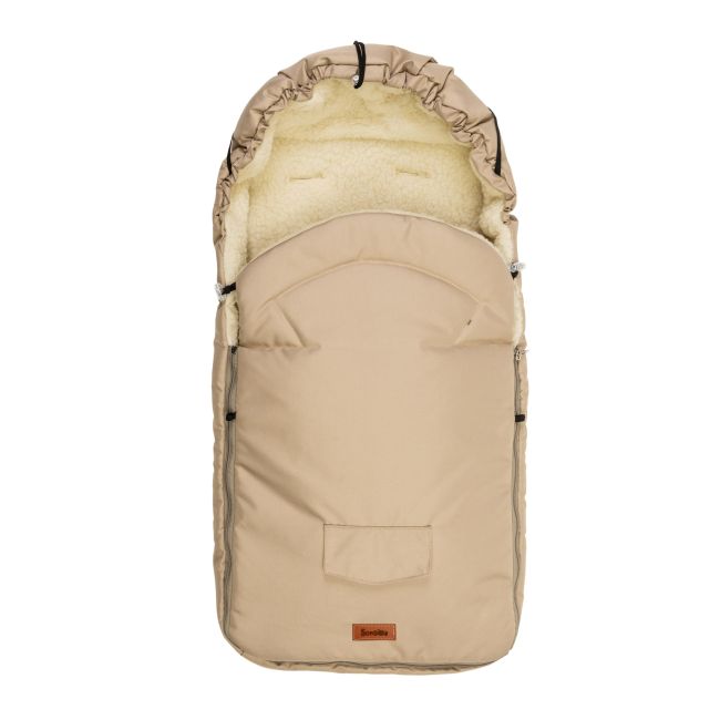Sac de iarna Sensillo lana Cappuccino 95x40 cm PMICSILLO-822