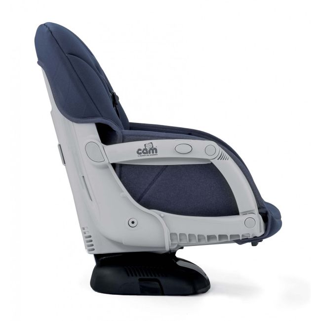 Scaun De Masa Cam   Seat Idea, Inaltime Ajustabila, Varsta 6-36 Luni, Pliabil, Centura De Siguranta In 5 Puncte, Bej - Gri Pjbs334-t261