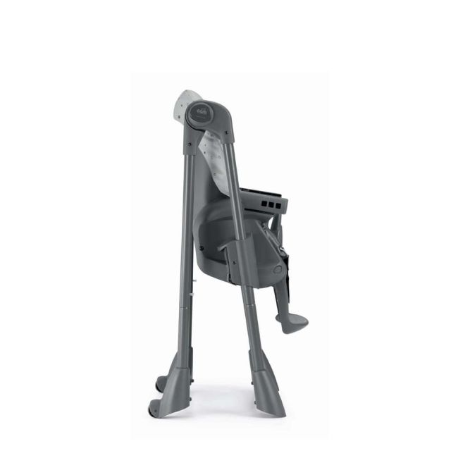 Scaun De Masa Multifunctional Pentru Bebelusi Si Copii, Cam   Pappananna Ii, Inaltime Ajustabila, Varsta 6-36 Luni, Pliabil, Centura De Siguranta In 5 Puncte, Depozitare, Bej-alb Pjbs2250-c260b