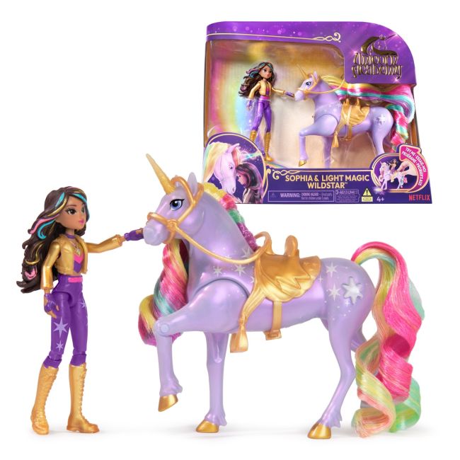 UNICORN ACADEMY SET PAPUSA SOPHIA SI UNICORNUL LIGHTSTAR VIV6067325