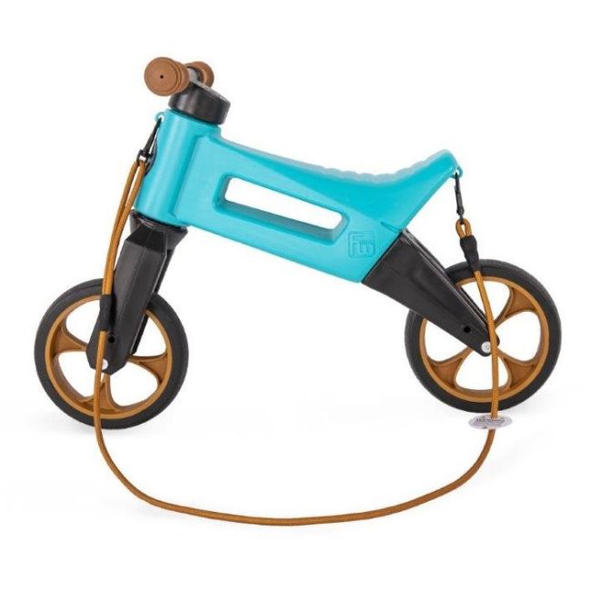 Bicicleta fara pedale Funny Wheels Rider SuperSport 2 in 1 Aqua PMIC410_00449