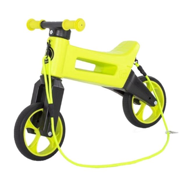 Bicicleta fara pedale Funny Wheels Rider SuperSport 2 in 1 Lime PMIC410_00447